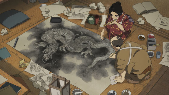 Post image for ‘Miss Hokusai’ Scratches Just Beneath Greatness