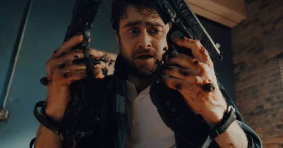 Post image for Bloody Action Fun as Radcliffe Goes ‘Guns Akimbo’