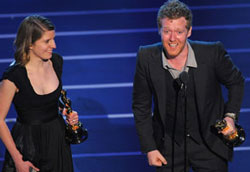 glen hansard marketa irglova oscars 2008 once falling slowly