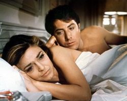 dustin hoffman anne bancroft the graduate