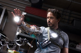 robert downey jr test flight iron man