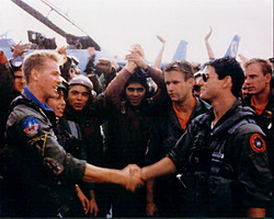 Top Gun Maverick Tom Cruise Val Kilmer 