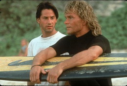 swayze reeves point break