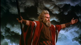 the ten commandments red sea moses