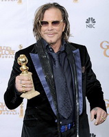 mickey rourke golden globe winner