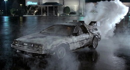 delorean back to the future