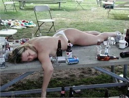 passed out picnic