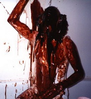 chocolate syrup naked