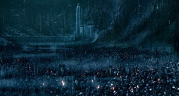 helm's deep rain two towers loard of rings