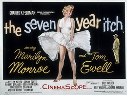 the seven-year itch 1955 poster
