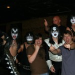 dead girls opening for KISS tribute band